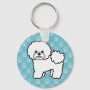Search for bichon dog key rings Animal