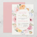Search for love spring invitations Watercolor flowers