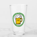 Search for 4 leaf clover beer glasses Shamrock