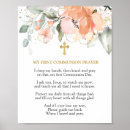 Search for first holy communion posters Floral