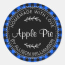 Search for black and blue stickers Made with love