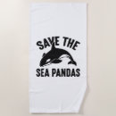 Search for panda beach towels Funny