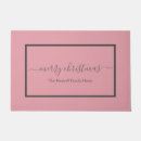 Search for pink christmas doormats Housewarming