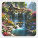 Search for mountain waterfall stickers Flowers