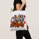 Search for fall tote bags Calligraphy