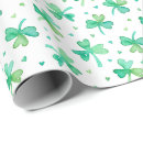 Search for shamrock wrapping paper Shamrocks