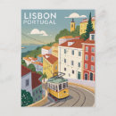 Search for lisbon postcards Yellow tram