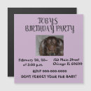 Search for small pets invitations Dogs
