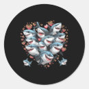 Search for i love sharks stickers Valentine day gaming