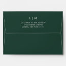 Search for forest green envelopes Elegant