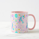 Search for unicorn for kids mugs Rainbow