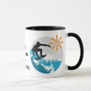 Search for surfing design mugs Surfboard
