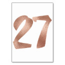 Search for pink metal table cards Metallic