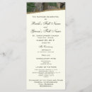 Search for trees wedding programs Woodland