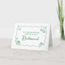 Search for christmas wedding bridesmaid cards Whimsical