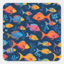 Search for swimming fish stickers Ocean