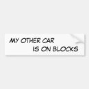 Search for blocks bumper stickers Car