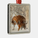 Search for tiger christmas tree decorations winter