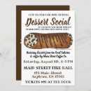 Search for social event invitations Dessert