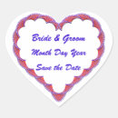 Search for blue save the date stickers Red