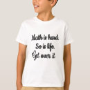 Search for math kids tshirts Back to school