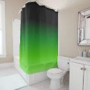 Search for black shower curtains Green