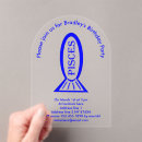 Search for march birthday invitations Pisces