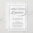Search for company dinner invitations Modern