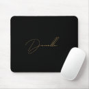 Search for lettered mousepads Black