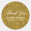 Search for gold thankyou stickers Thanks