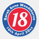 Search for 18 birthday stickers Age
