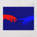 Search for the creation of adam postcards Christianity