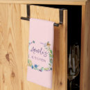 Search for blush pink tea towels Script typography