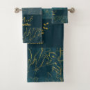 Search for teal and gold bath towels Elegant