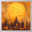 Search for watercolor forest posters Pine trees
