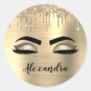 Search for eyelashes stickers Gold