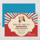 Search for circus invitations Whimsical