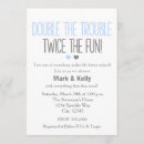 Search for double baby shower invitations Modern