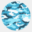 Search for blue camouflage stickers Pattern