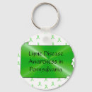 Search for diseases round key rings Awareness