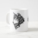 Search for tribal design coffee mugs Wild animal