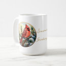 Search for red holly berries mugs Bird