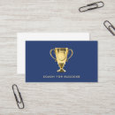 Search for success business cards Professional