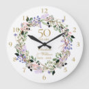 Search for golden wedding anniversary clocks Couple