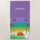 Search for retro beach towels Sunset