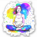 Search for yoga motivation stickers Meditation
