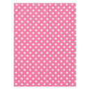 Search for pink polka dots tablecloths Pink and white