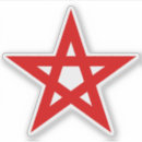 Search for red pentacle stickers Pagan