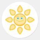 Search for smiling sun face stickers Yellow
