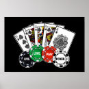 Search for poker posters Royal flush